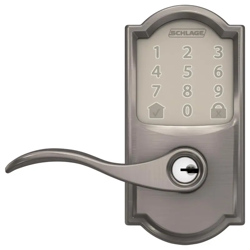 Schlage 194555131521 Encode WiFi Deadbolt with Accent Lever