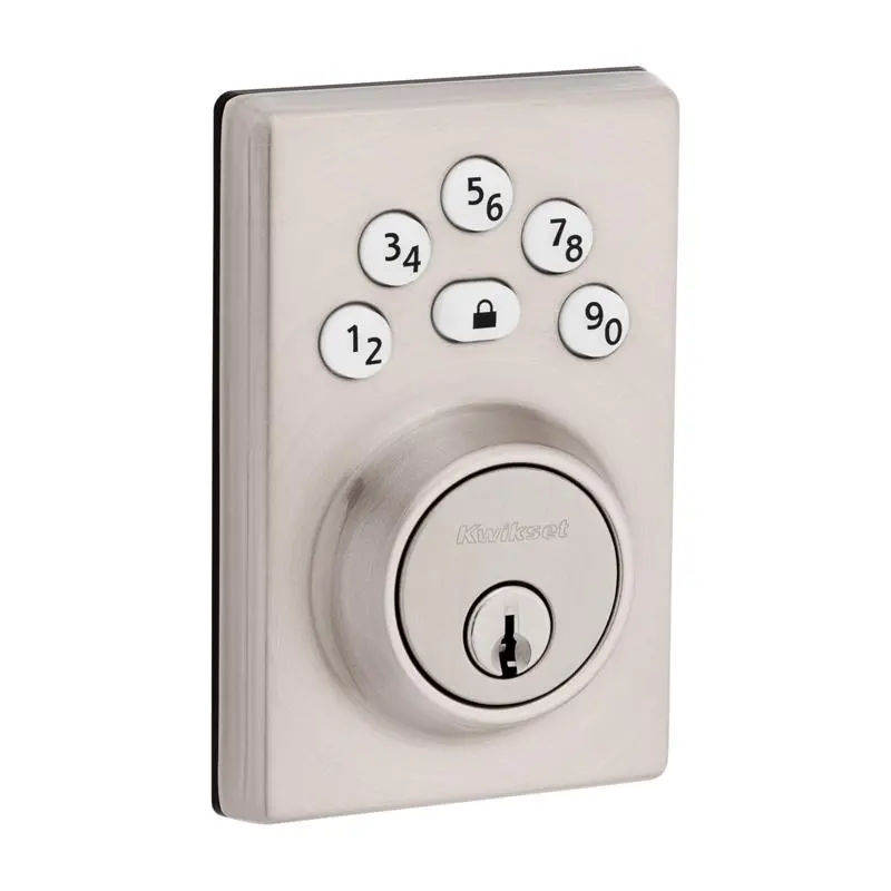 Kwikset 240CNT15RBP4AL Powerbolt Keypad Electronic Lock