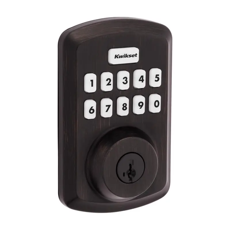 Kwikset 250TRS11PSMT4AL SmartCode Electronic Deadbolt