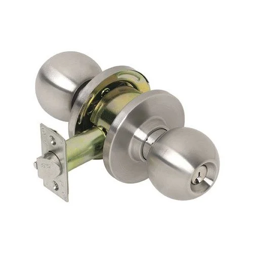 Tell CL100498 Heavy Duty Commercial Classroom Ball Knob Lock