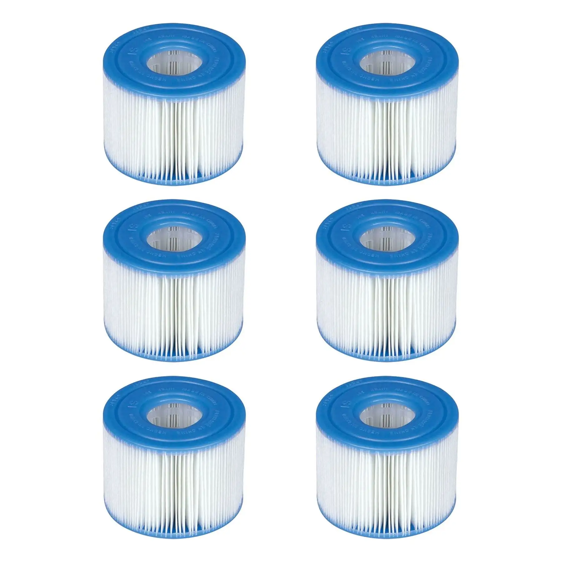 Intex 29001E PureSpa Type S1 Easy Set Pool Filter Cartridges (6 Filters)