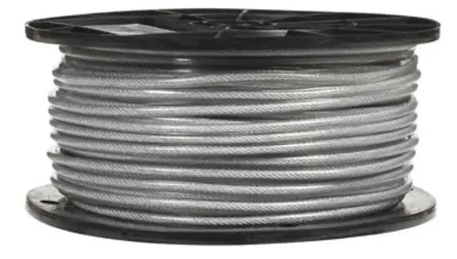 Campbell Chain 7000397 Vinyl Coated Aircraft Cable 250' 3/32"