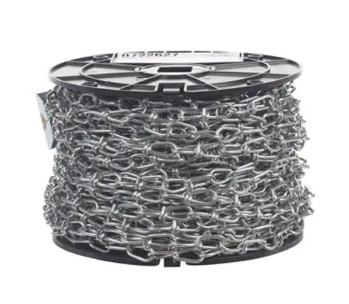 Campbell Chain 0722627 Inco Double Loop Chain 125' - Zinc