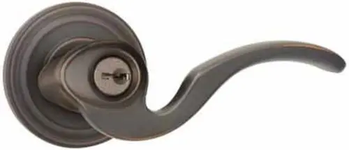 Kwikset 97402-561 Brooklane Entry Lever Lock 2-3/8"