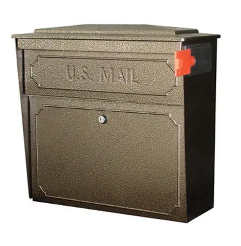 Mailboss 7174 Wall Mount Style Locking Mailbox