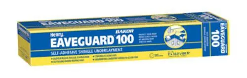 Henry HE740915 Eaveguard 100 Self-Adhesive Shingle Underlayment 3'X33.3'