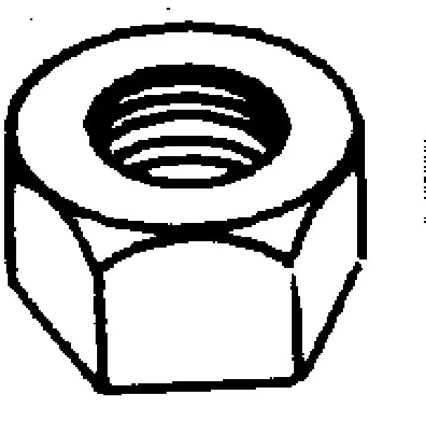 Hillman Fasteners 660000 Zinc Plated Hex Nut 1/4"-20