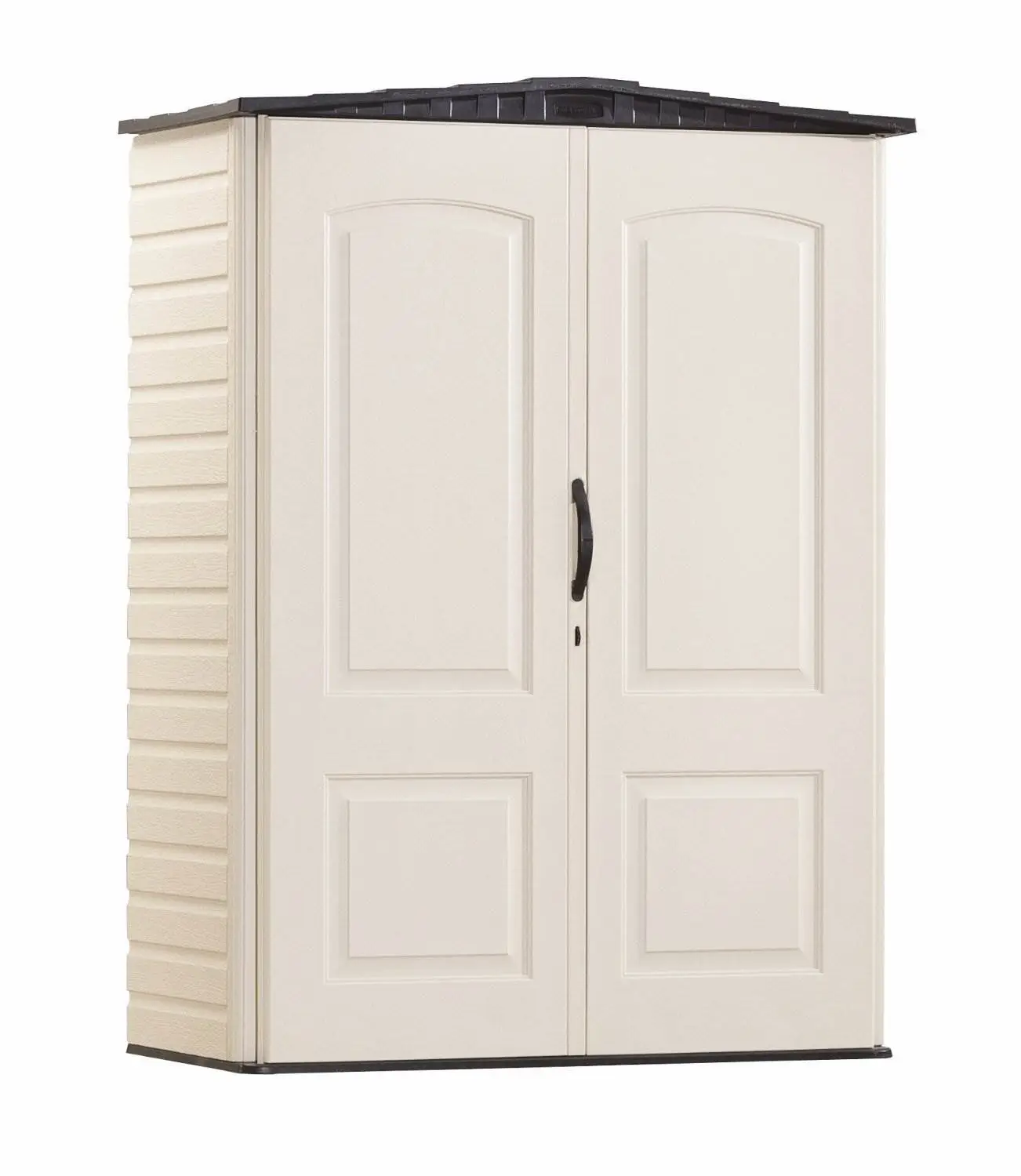 Rubbermaid Small Vertical 53 Cu.Ft. Outdoor Storage Building Shed>5L10