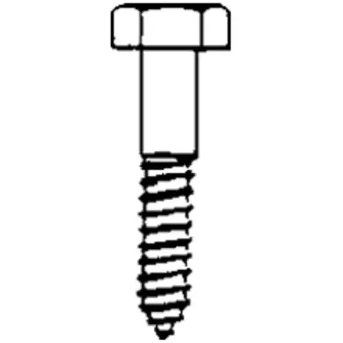 Hillman Fasteners 7812104 Bolt Lag Galvanized 1/2'' X 6''