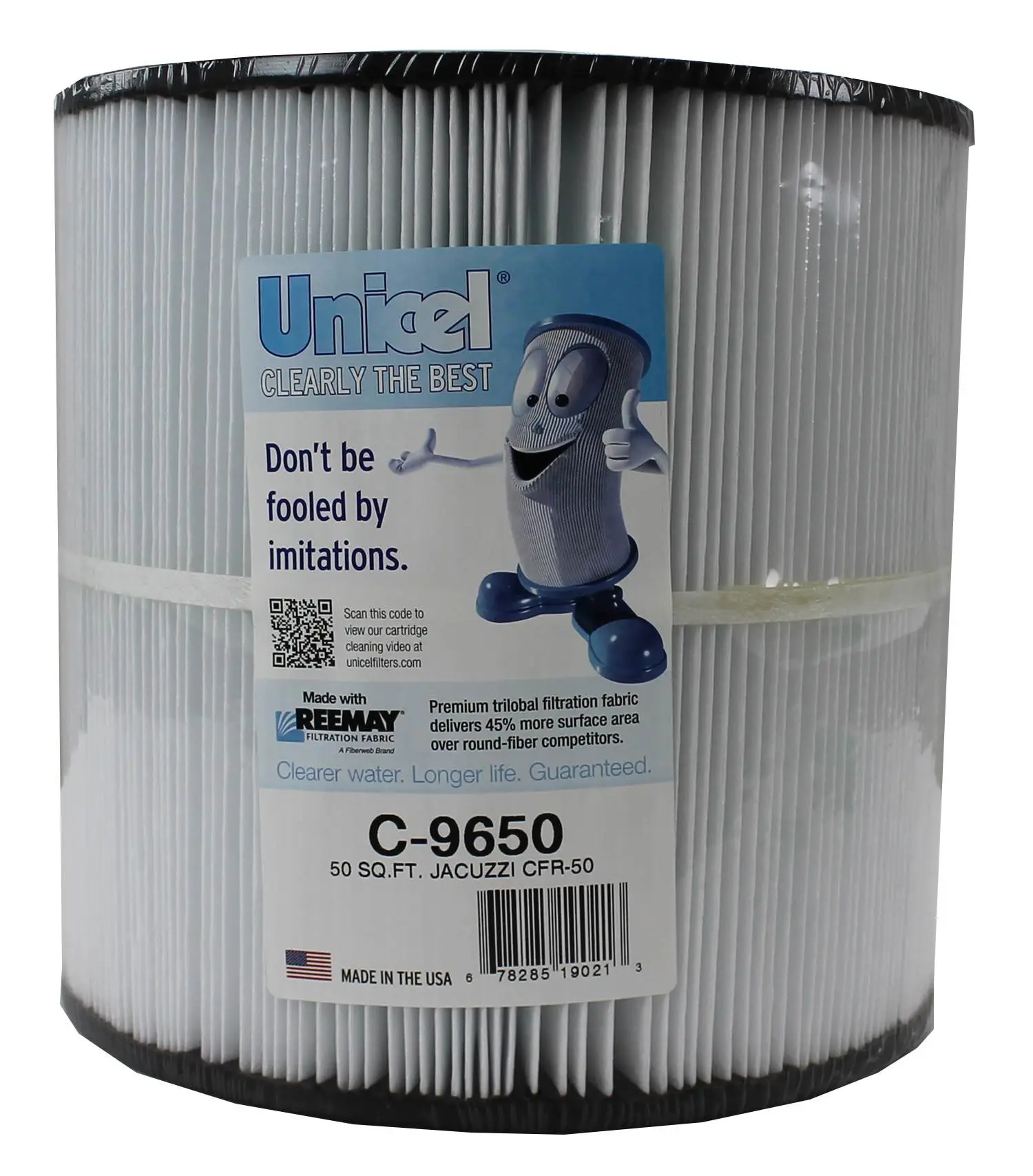 Unicel C-9650 Spa Replacement Filter Cartridge CFR 50 Sq Ft PJ50 FC-1460