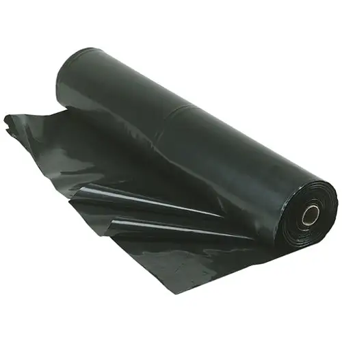 Berry Plastics B0608 Filmgard Polyethylene Sheeting Poly Film Black 8'X100'