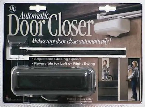 Tell DC100079 Door Closer Brown 32"