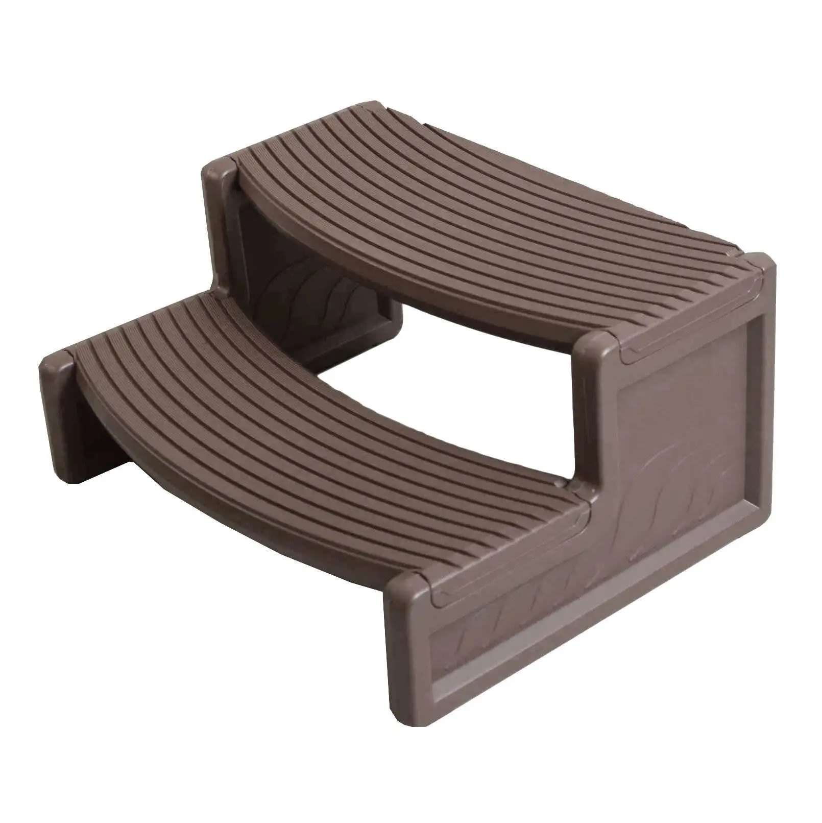 Confer Plastics Handi-Step Multi Purpose Spa Hot Tub Stairs/Steps, Portobello