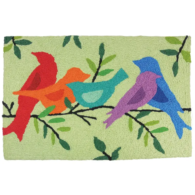 Jellybean JB-TF001 Morning Song Birds Accent Rug