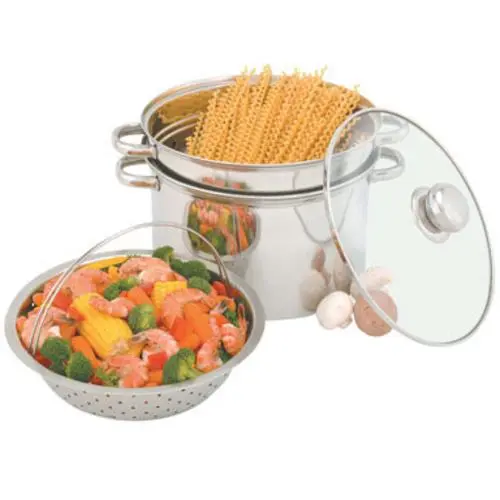 Heuck 36002 Stainless Steel Pasta/Steamer Pot