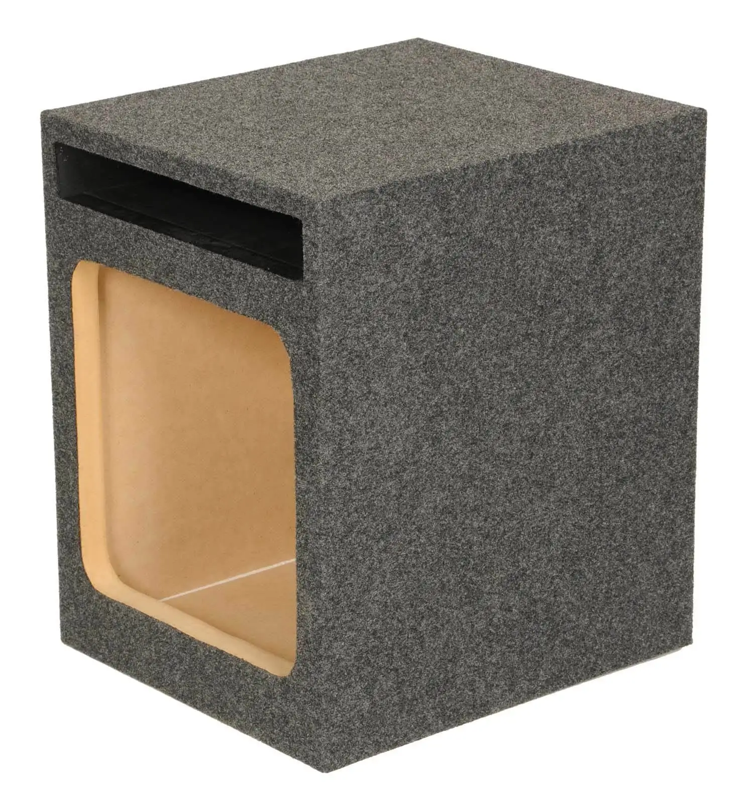 Q Power HD112 12" Single Heavy Duty Vented Square Subwoofer Sub Enclosure Box