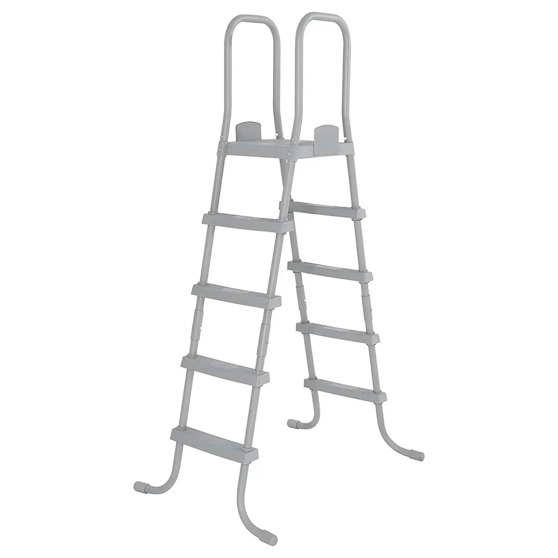 Bestway Flowclear 52 Inch Safe Ladder Steps for Above Ground Swimming Pools