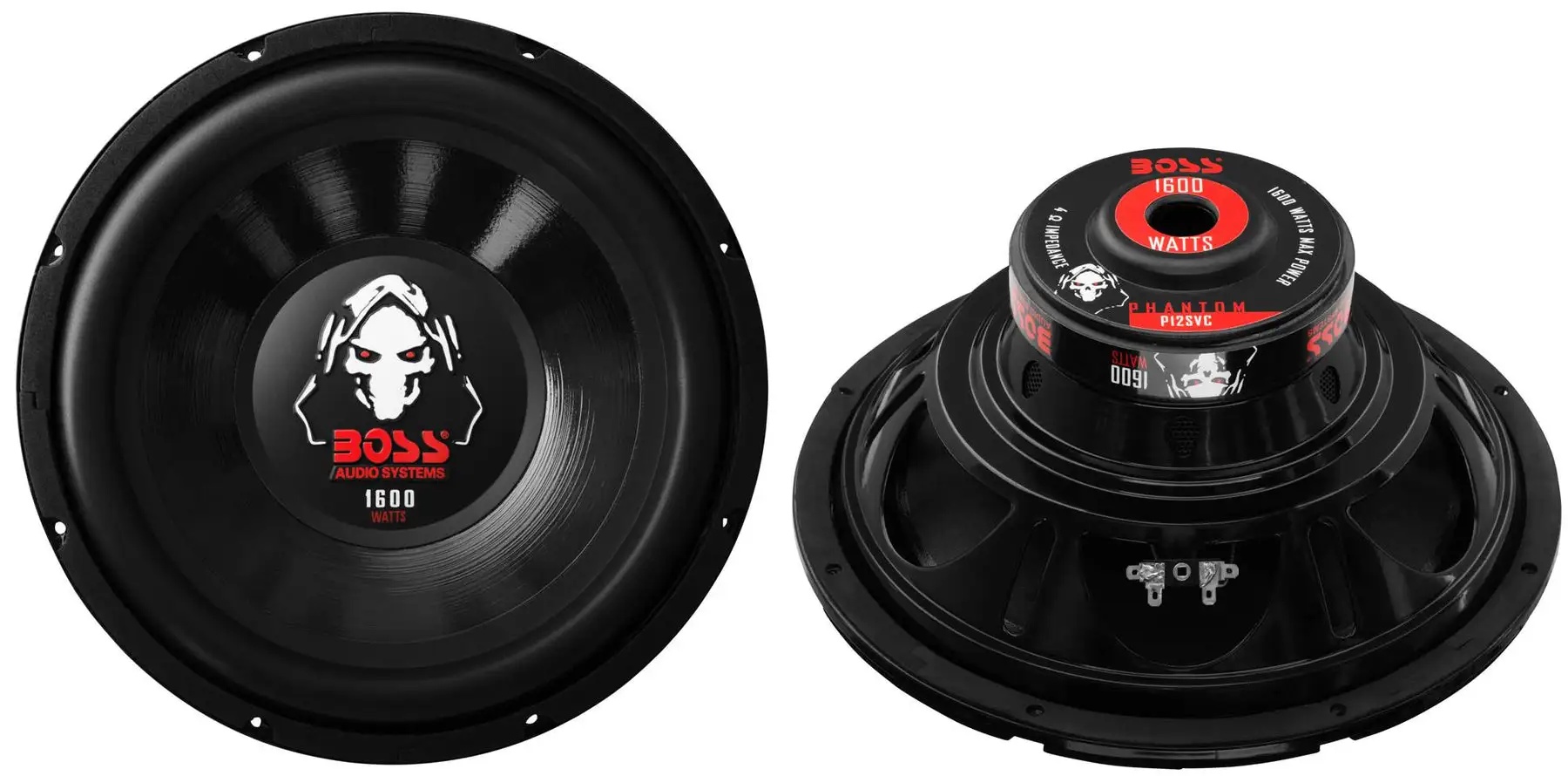 BOSS Audio 12" 3200W 4-Ohm SVC Car Stereo Subwoofer Set, Pair>P12SVC