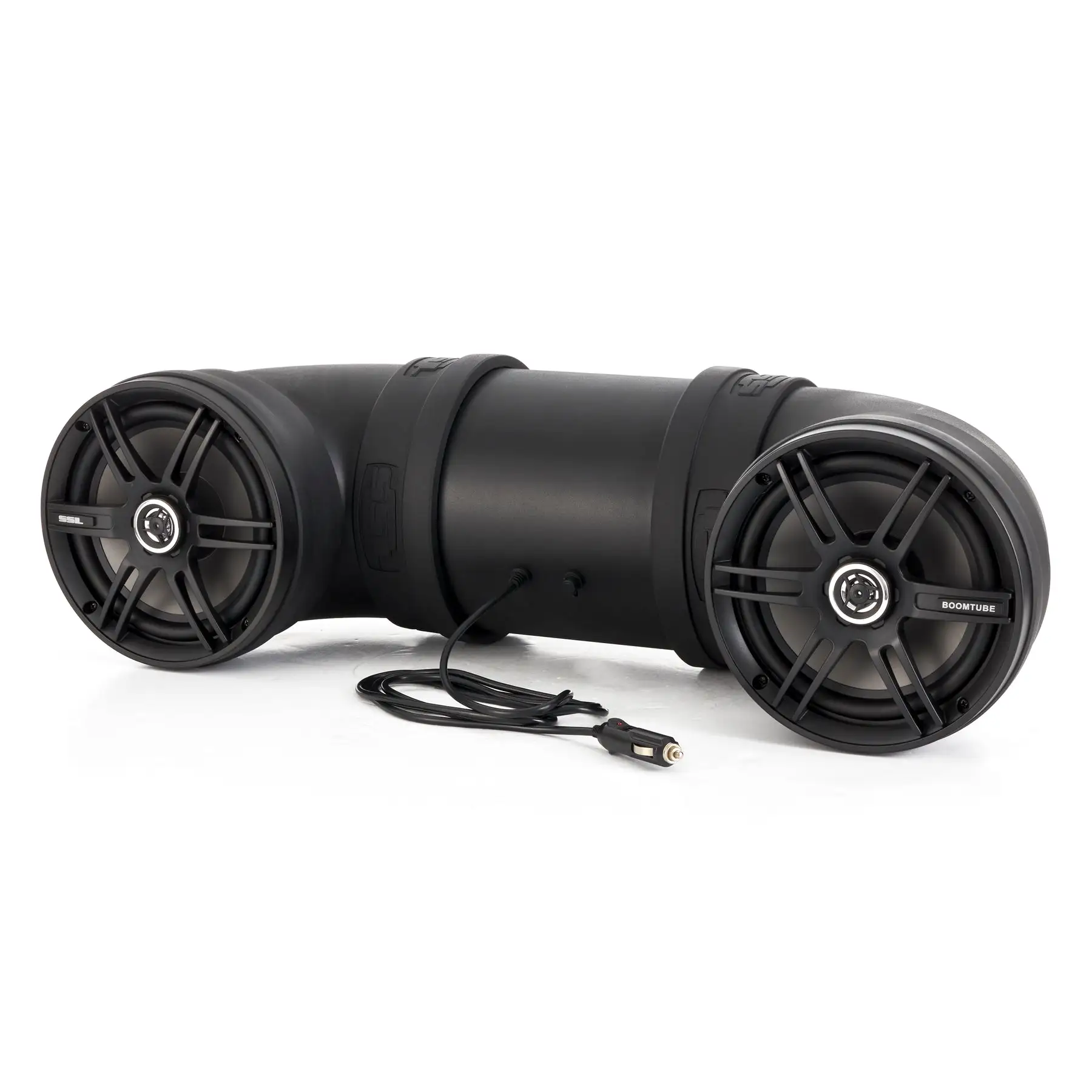 SOUNDSTORM BTB8 Dual 8" 700W ATV/Marine Amplified Tube Speaker with Bluetooth