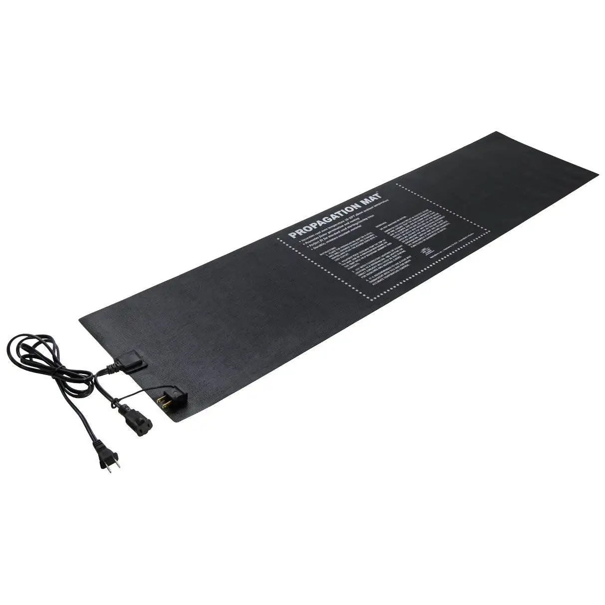 Dirt Genius 19007 Hydroponic 12 x 48" 60 Watt Seed Start Propagation Heat Mat