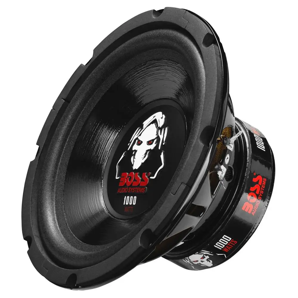 Boss Audio 8-Inch Dual Voice Coil 4-Ohm 1000-Watt Car Subwoofer, Black>P80DVC