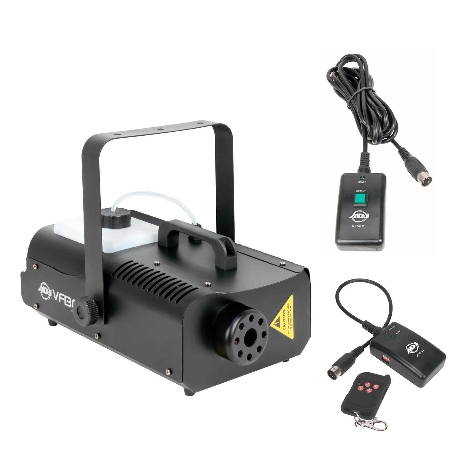 American DJ 1300 Watt 2.3 L Tank Mobile Fog Machine w/ Remote Controls>VF1300