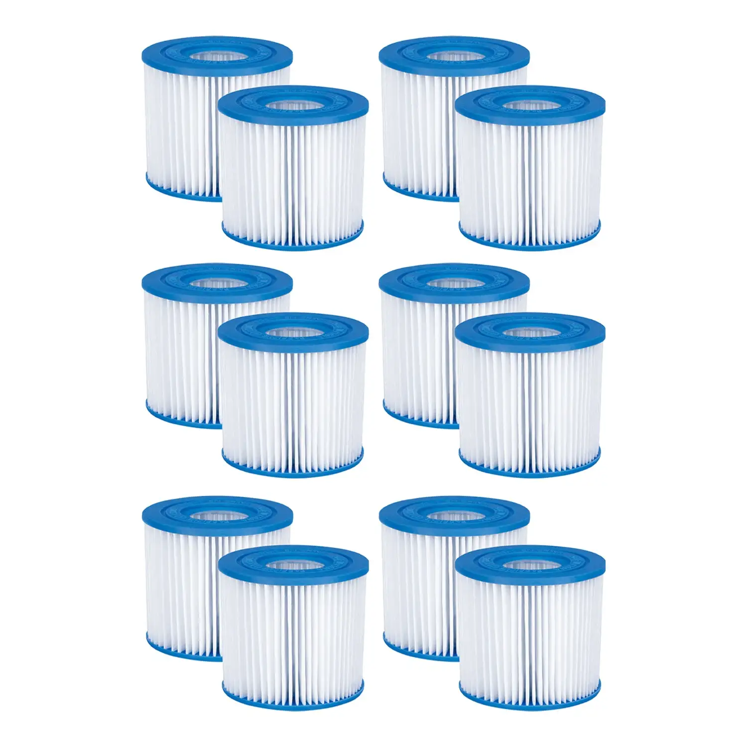 Summer Waves P57000102 Replacement Type D Pool & Spa Filter Cartridge (12 Pack)