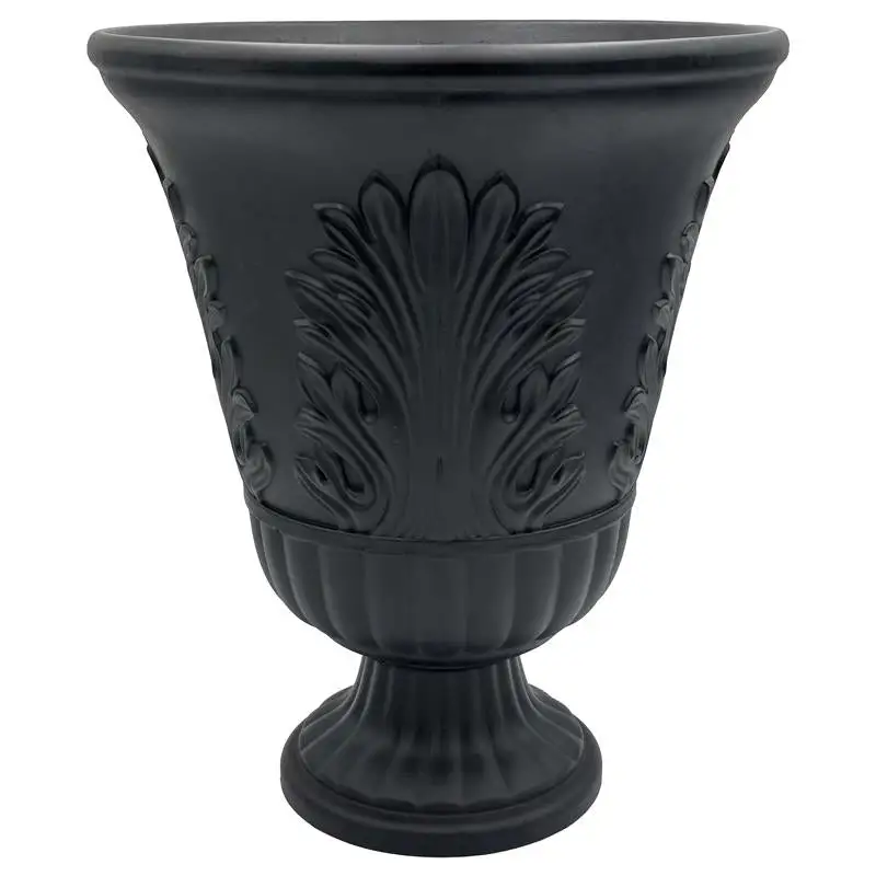 Classic Home & Garden 416P-001R Larissa Round Urn Planter