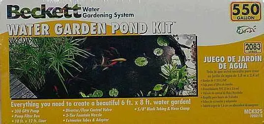 Beckett 7090110 Medium Water Garden Kit