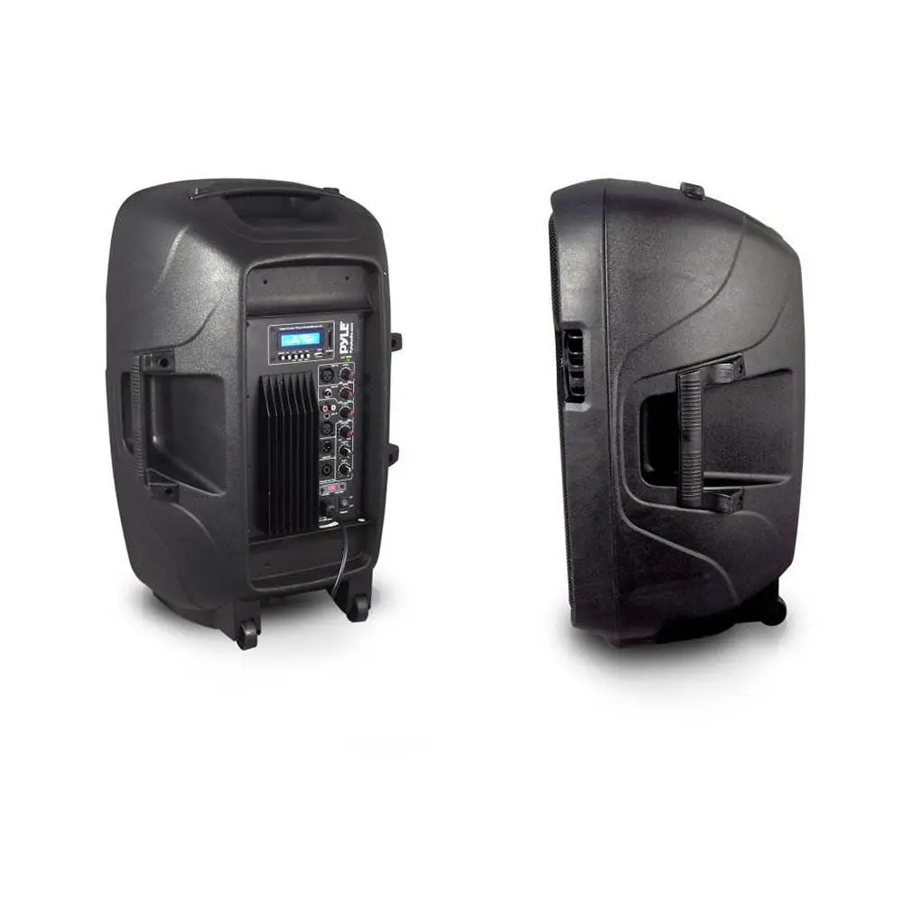 Pyle 1500W Portable Bluetooth PA Speaker System with Stand and Mic ...