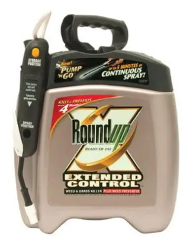 Round-Up 5725070 Extended Control Pump And Go Weed & Grass Killer 1.33 Gallon