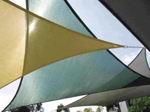 Coolaroo 336486 Triangle Shade Sail 11' 10"