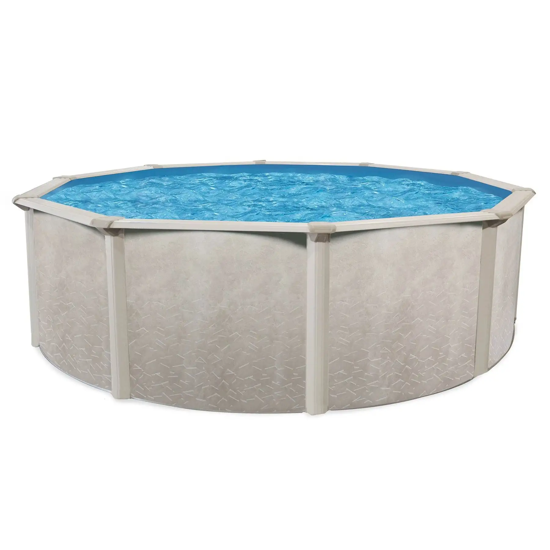 Aquarian Phoenix 21' x 52" Round Steel Frame Above Ground Outdoor Swimming Pool