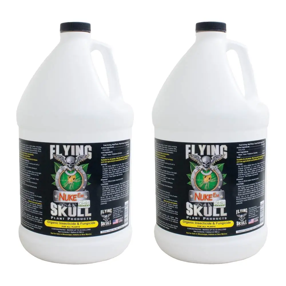 Flying Skull FSIN103 Nuke Em Organic Gardening Insecticide & Fungicide, 2 Gallon