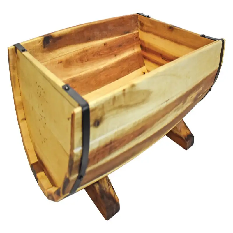 Avera Products AWP063195 Half Barrel Planter