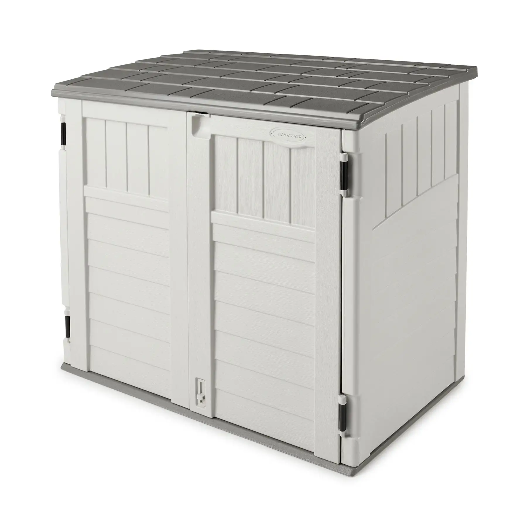 Suncast BMS2500 53 x 31.5 x 45.5" Horizontal Resin Outdoor Storage Shed w/ Floor