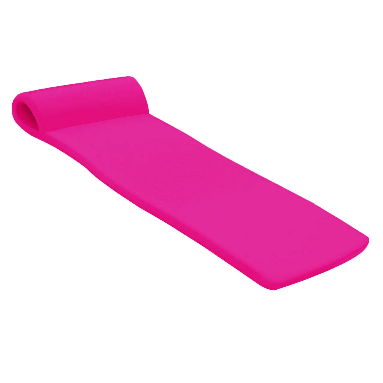 TRC Recreation Sunsation 1.75" Thick Foam Lounger Raft Pool Float, Flamingo Pink