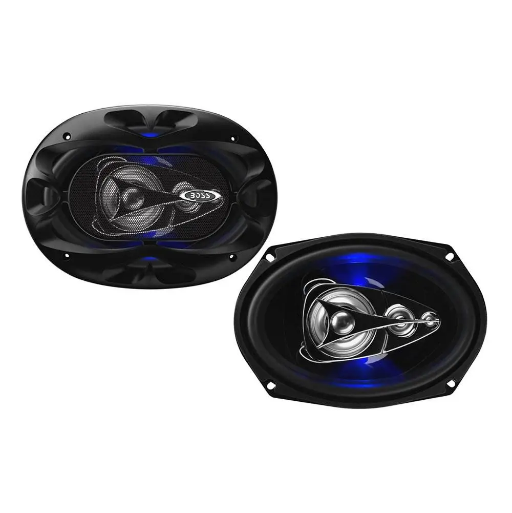 Boss BE694 Rage 6" x 9" 4 Way 500W Full Range Mobile Audio/Video Speakers, Pair