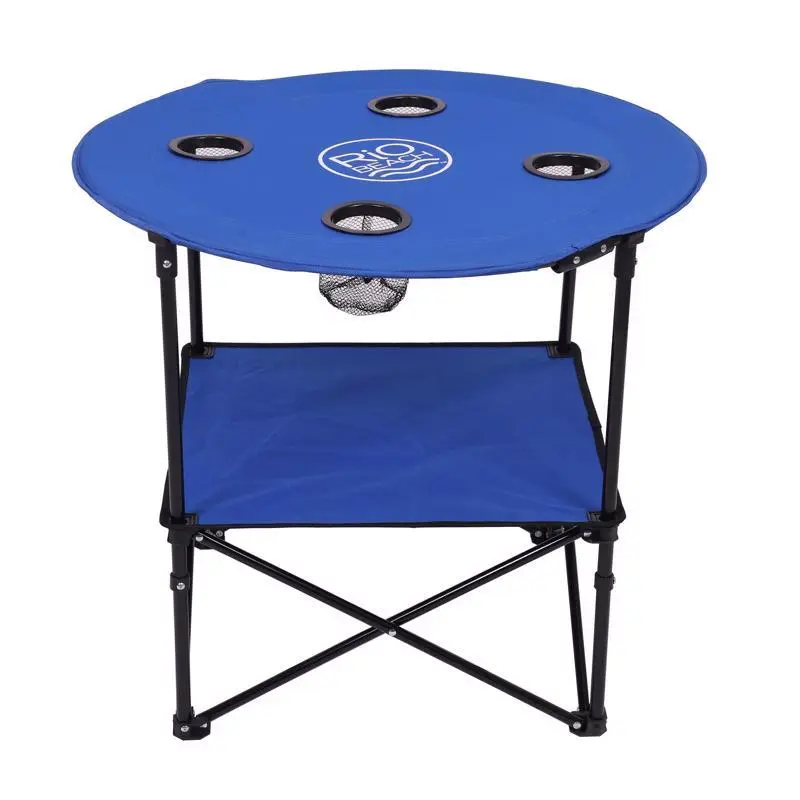 Rio Brands FTR28-46PK6 Round Foldable Picnic Table