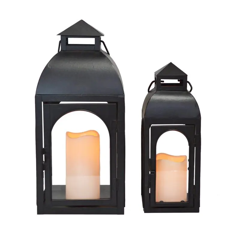 Smart Living 84149-LC2 Dome LED Candle Lantern