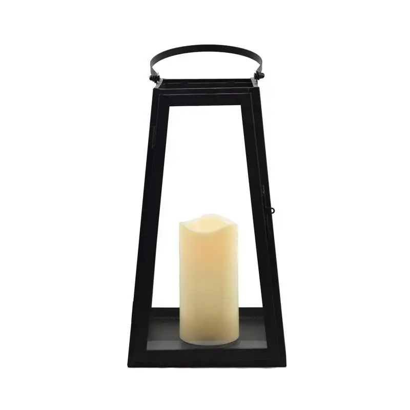 Smart Living 84147-LC Triangular LED Candle Lantern