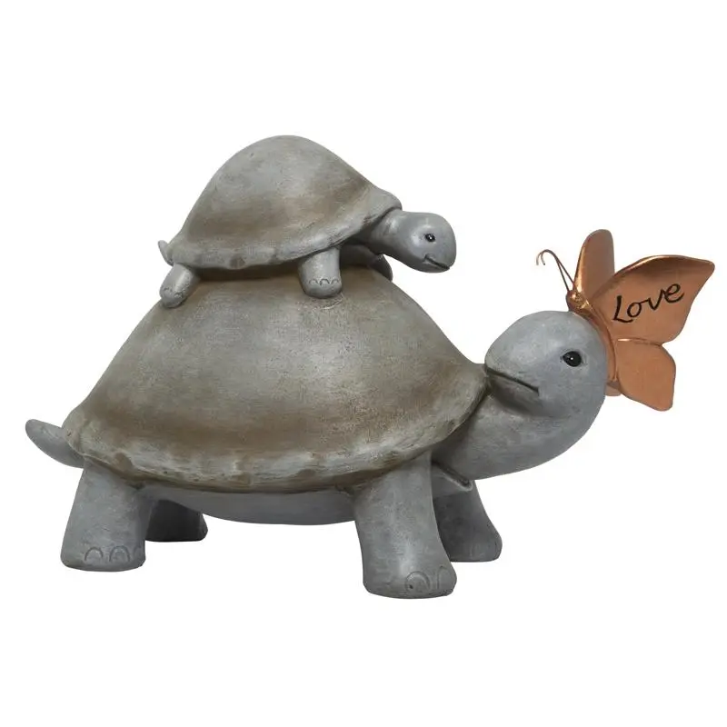 Alpine ZEN906 Turtle Garden Statue