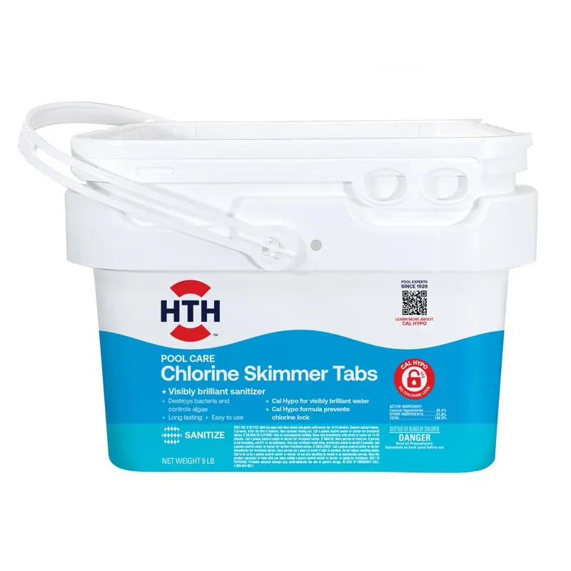 HTH 28019 Pool Care Chlorine Skimmer Tabs