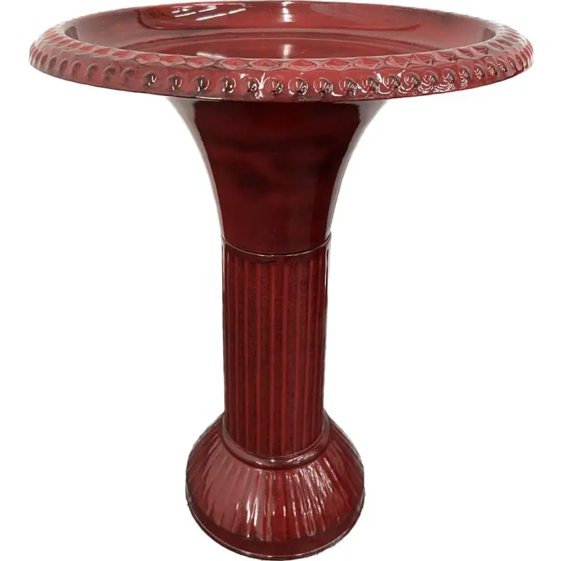 Robert Allen MPT02771 Ironstone Bird Bath