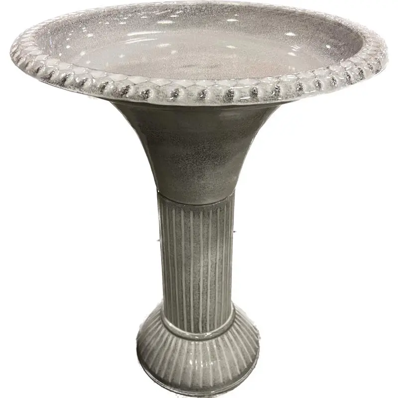 Robert Allen MPT02774 Ironstone Bird Bath