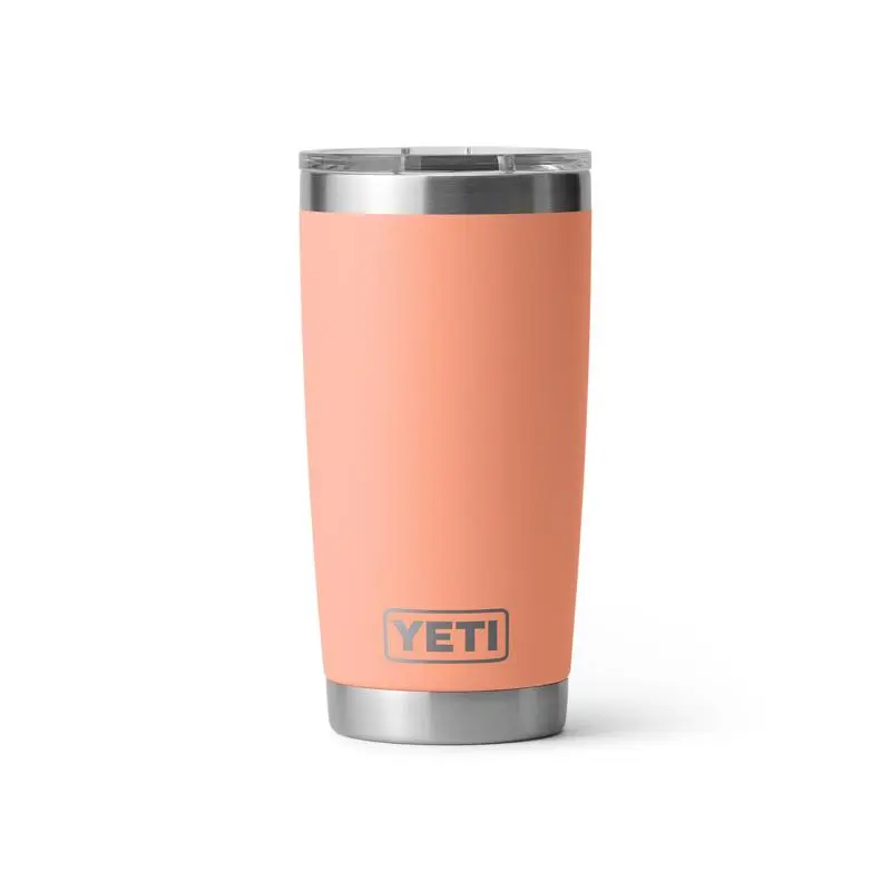 YETI Rambler 20 oz Lowcountry Peach BPA Free Tumbler with MagSlider Lid