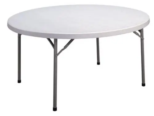 Living Accents PA1105R Round Folding Table