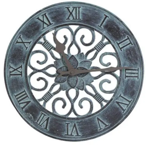 Chaney Instrument 46039 Cast Aluminum Clock