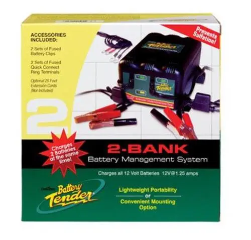 Battery Tender 022-0165 2-Bank Battery Management System