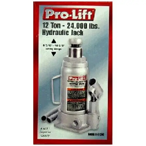 Pro-Lift B-012NC-4 "Pro Lift" 12-Ton Hydraulic Hand Jack